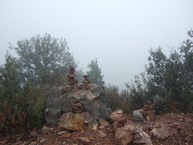 La montée sur Cerro del Calvario