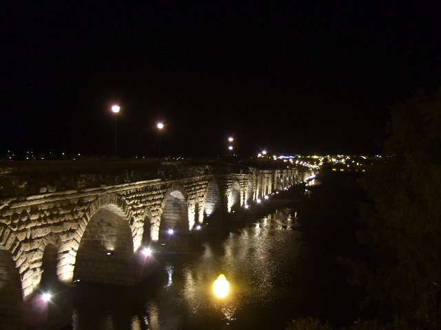Le pont le soir